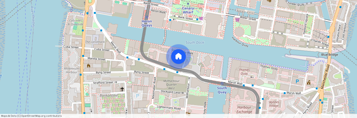 South Quay Square, London, E14