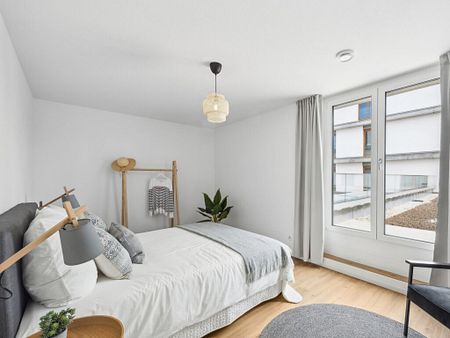 Die Separate: 2-Zimmer-Neubauwohnung mit EBK und Balkon - Foto 5