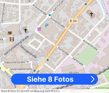 3,5-Zimmer-Wohnung mit 2 Balkonen im Stadtgebiet von Rheinfelden - Foto 1