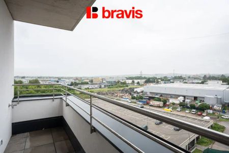 Pronájem bytu 3+kk, Brno - Horní Heršpice, ul. Jižní, novostavba, garážové stání, klimatizace, první nájemník - Fotografie 5