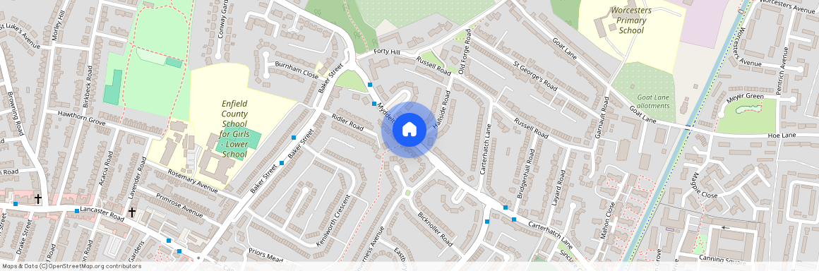 Myddelton Avenue, Enfield, Middlesex, EN1
