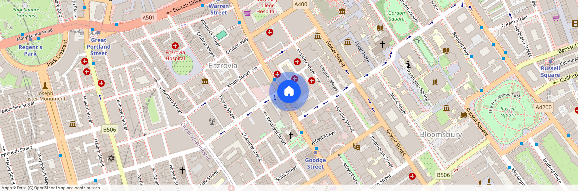 1 Tottenham Ct Rd, W1T 1BA, London