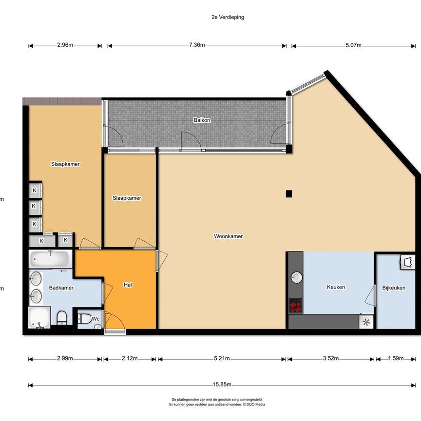 Luttickduin 114, 1187 JP, Amstelveen - Photo 1