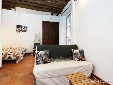 Logement à Paris, Location meublée - Studio T1 - Île Saint-Louis, Le Marais - Notre Dame - Hôtel de Ville (PA-157) - Photo 2