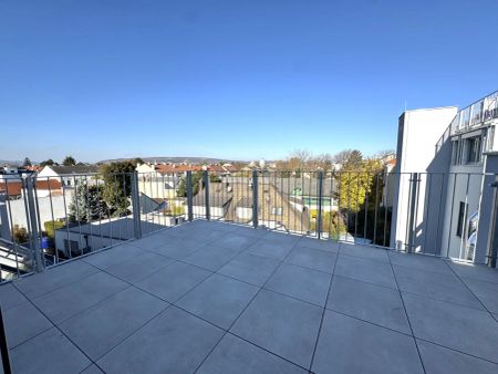 2 Zimmer DG Wohnung mit separatem Arbeitsbereich - großzügige Terrasse & Klimaanlage - Erstbezug - UNBEFRISTETE Mietdauer - Photo 2