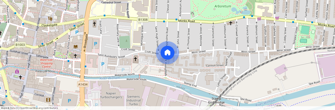 54 Baggholme Rd, Lincoln LN2 5BQ, United Kingdom