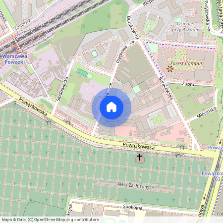 Warszawa, Żoliborz, Żoliborz, Powązki, Piaskowa