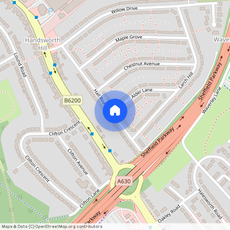 Hall Road, Sheffield, South Yorkshire, S9