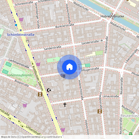 Pflügerstraße 76, Berlin. Germany