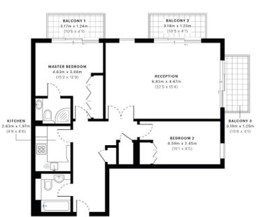 2 Bed Flat, Victoria Wharf, E14 - Photo 5