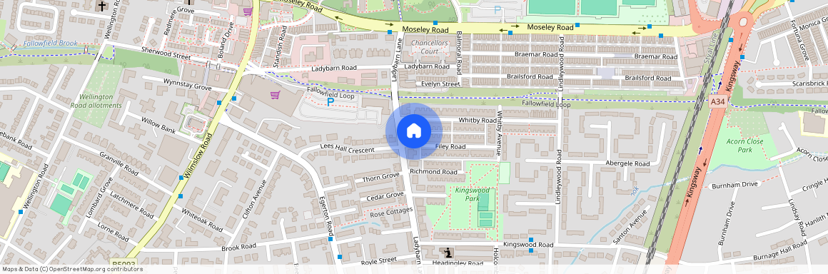 Ladybarn Lane, Fallowfield, M14