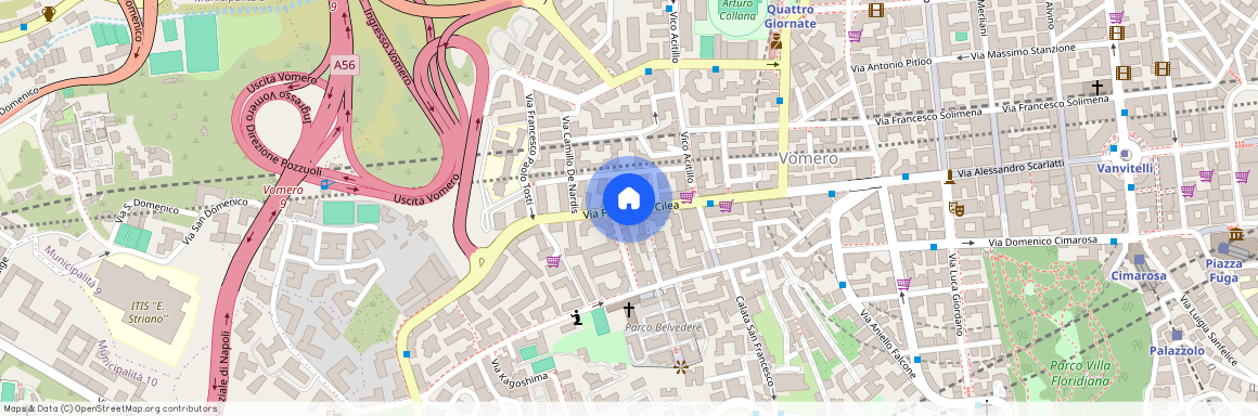 Napoli, Via Francesco Cilea - Vomero Cilea