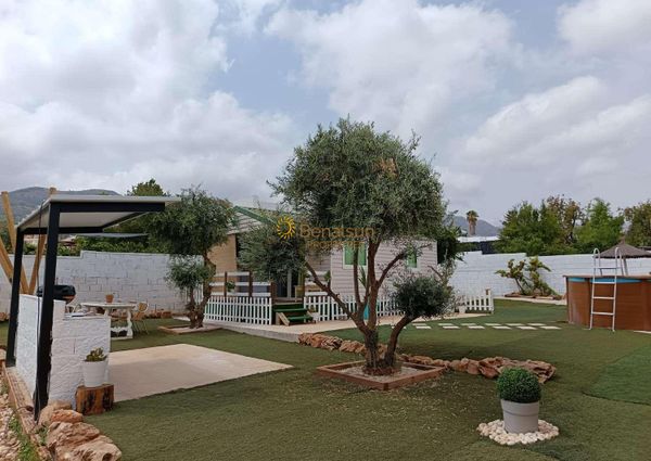 HALF SEASON. FOR RENT FROM 1.10.24-31 .5..25 FIBRE BUNGALOW IN PINARES DE SAN ANTON AREA (ALHAURIN)