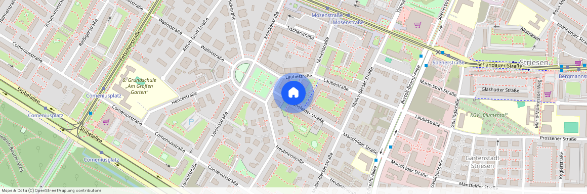 Mansfelder Str. 3, 01309 Dresden OT Striesen-Süd mit Johannstadt-Südost