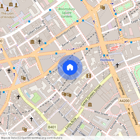 Stukeley Street, Covent Gardens, London, WC2B