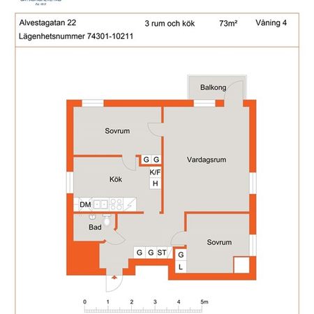 Alvestagatan 22 - Photo 4