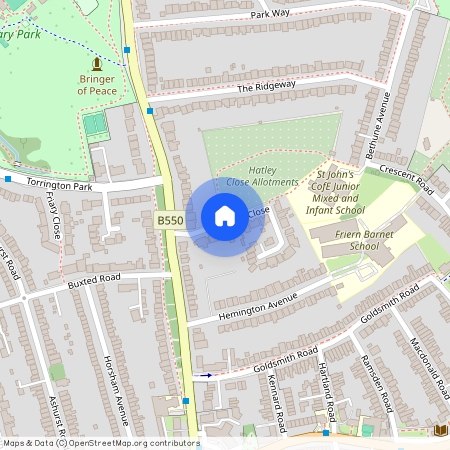 Hatley Close, London N11