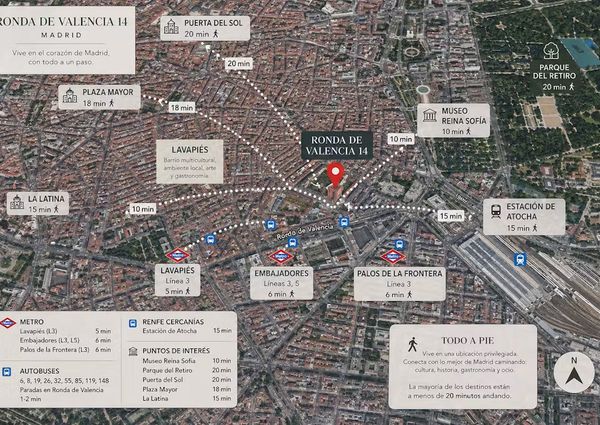 Ronda de Valencia, Madrid, Community of Madrid 28012