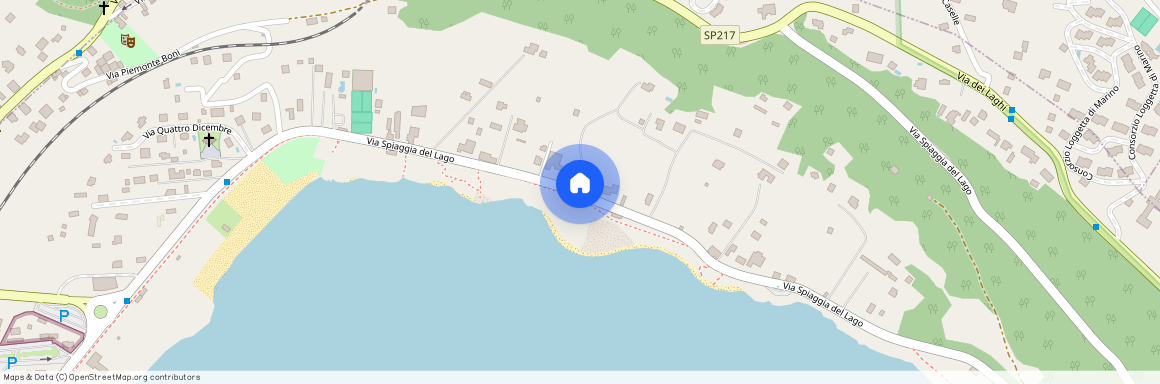 Via Spiaggia del Lago, Castel Gandolfo