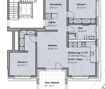 Gemütliche 3.5-Zimmergartenwohnung - Photo 2