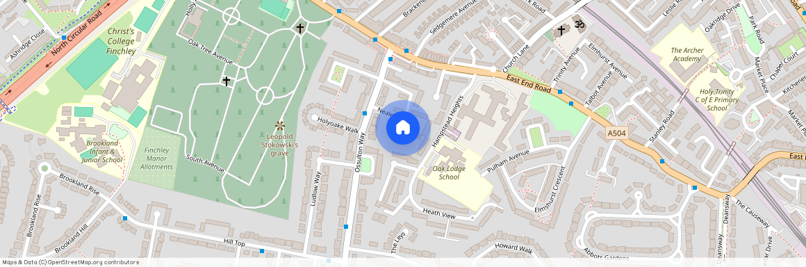 Neale Close, Hampstead Garden Suburb, London, N2