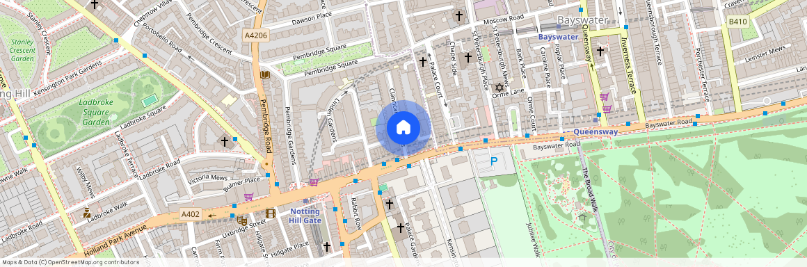 Clanricarde Gardens, Notting Hill Gate, London, W2