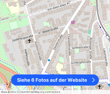 KUNZE: Renovierte 2 Zimmer Wohnung Nähe Schwarzer Bär - Foto 1