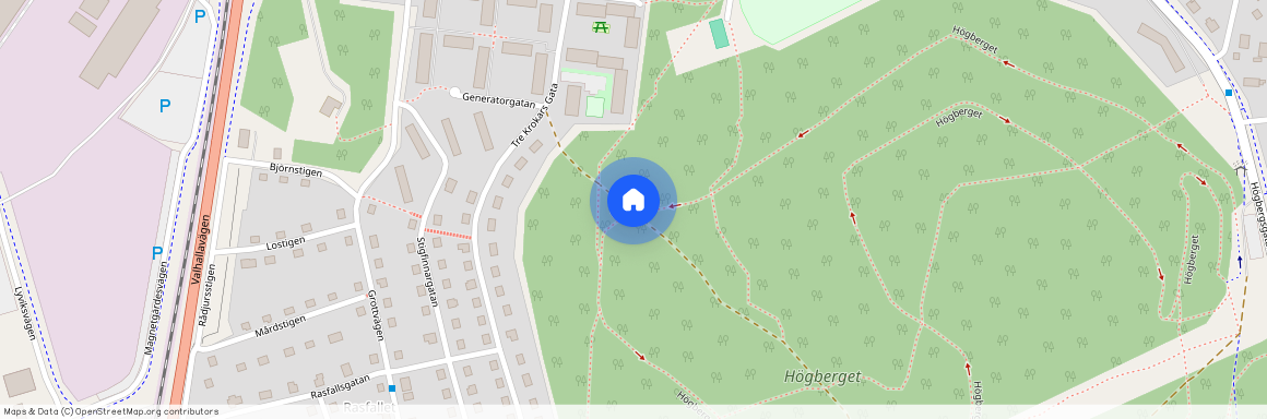 Tre Krokars Gata, Ludvika