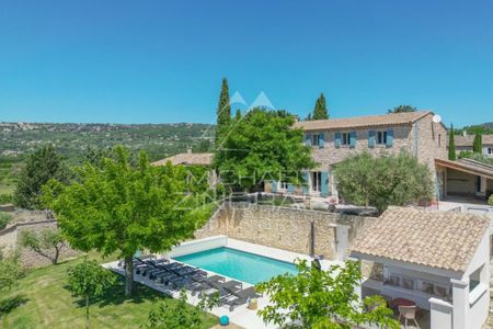 Gordes - Charmante maison provençale avec piscine et vue - Photo 5