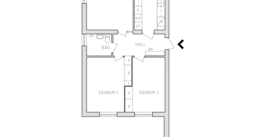 Rågångsvägen 22 A, våning None - Foto 2