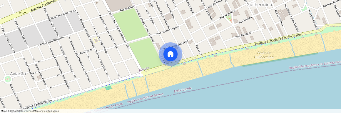 Rua Uruguai, 45, Praia Grande, Praia Grande - SP, 11702-300, Brazil