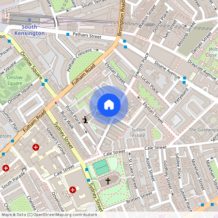 Fulham Road, Chelsea, London, SW3