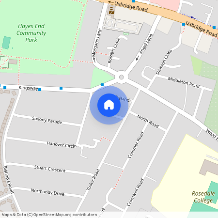 Tudor Square, Hayes, UB3