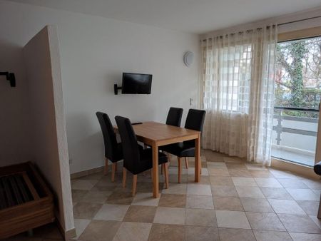 Vollmöblierte 1 Zimmer Wohnung mit Südbalkon nähe FIZ - Photo 4