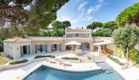 SAINT-TROPEZ - LES PARCS - VILLA 7 CHAMBRES - PISCINE - VUE MER - Photo 3