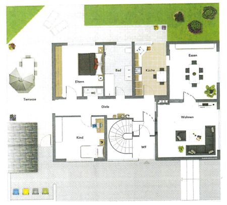 3,5 Zi.-Wohnung mit Wärmepumpe – Erstbezug nach Sanierung, Neubaustandard - Foto 2