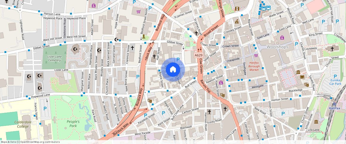 Back Lord Street, Halifax, West Yorkshire, HX1