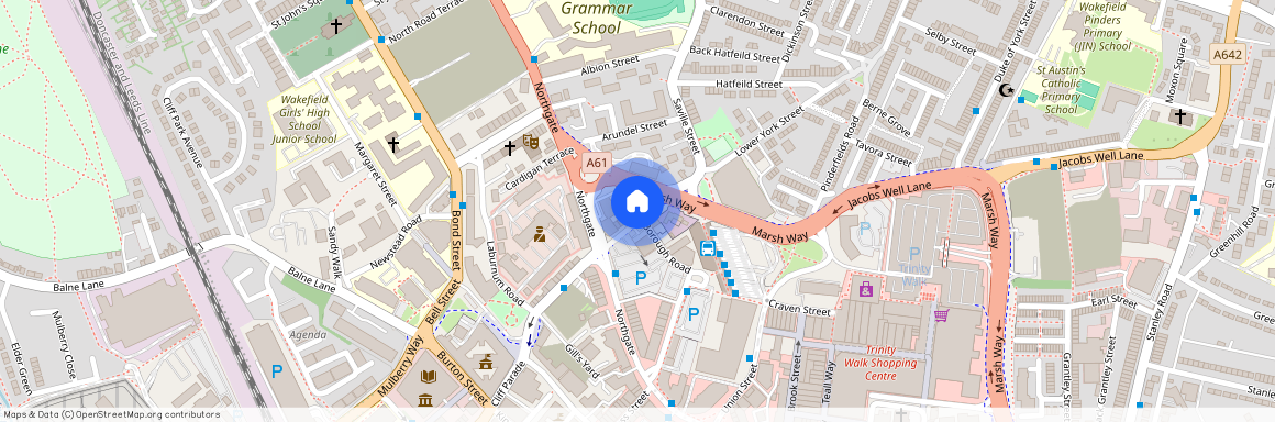 Wakefield, West Yorkshire, WF1