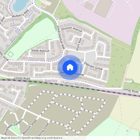 Haffenden Avenue, Sittingbourne, Kent, ME10