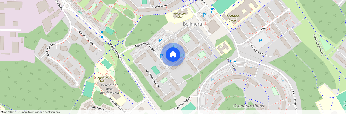 Bollmora, Tyresö, Stockholm, Mellanbergsvägen 23