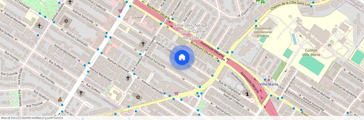 Av. Coolbrook, H3X 2K6, Montréal