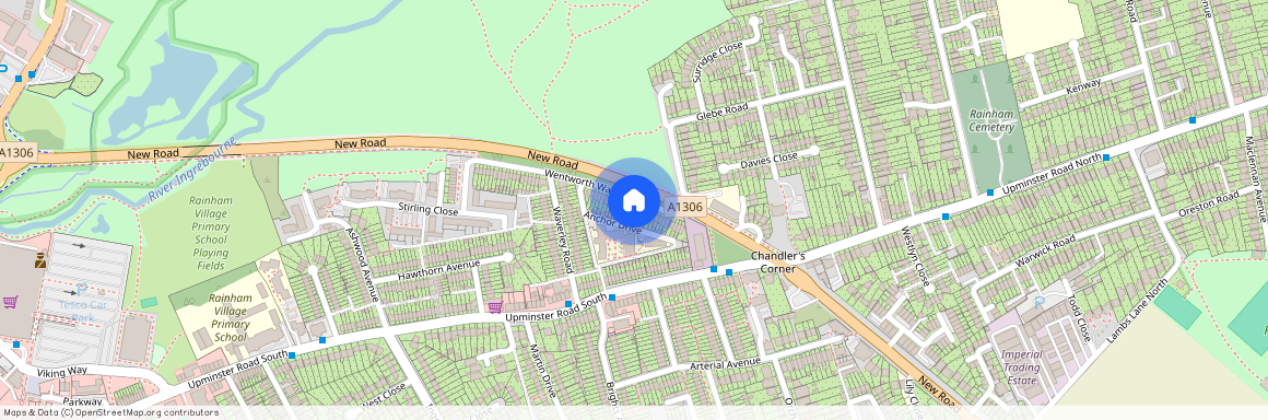 RM1, Rainham