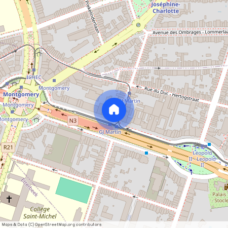 Rue Georges et Jacques Martin 2 / B, 1150 Sint-Pieters-Woluwe