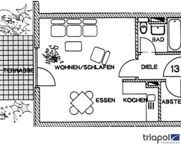 Gemütliche 1-Zi-Wohnung mit Terrasse am Stadtrand von Dresden. - Foto 6