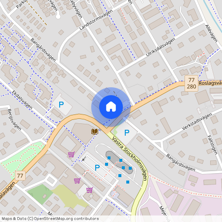 Bangårdsvägen 23A, Rimbo