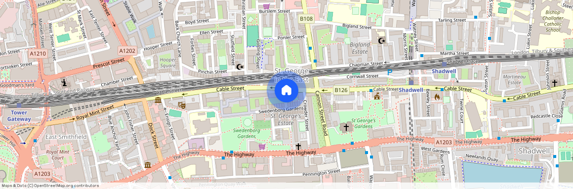 Warwick Apartments, 132 Cable Street, London, E1