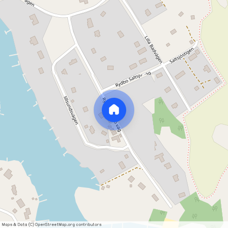 Rydbo Saltsjöbads väg, Åkersberga