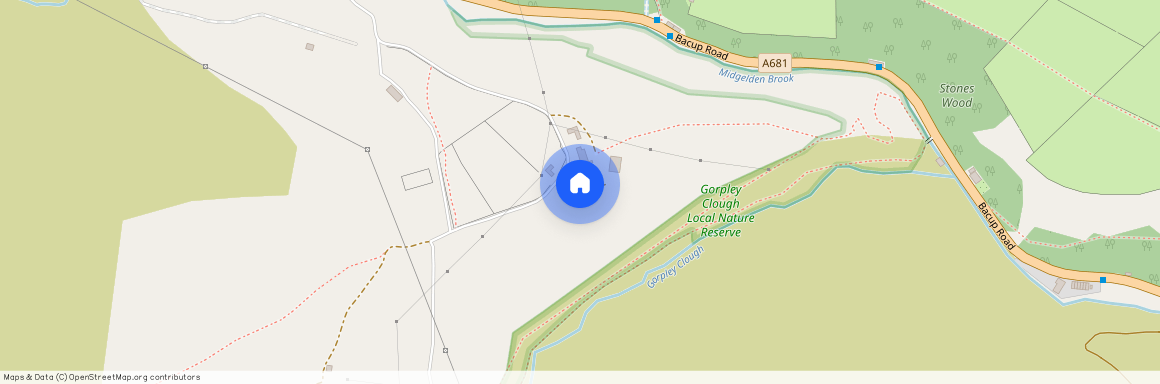 Gorpley Lane, Todmorden, West Yorkshire, OL14