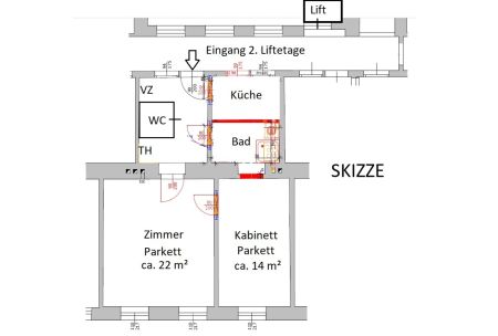 SÜSSE RUHIGE Paar- oder Singlewohnung - CLEMENS HOFBAUER PLATZ unbefristet - Photo 2