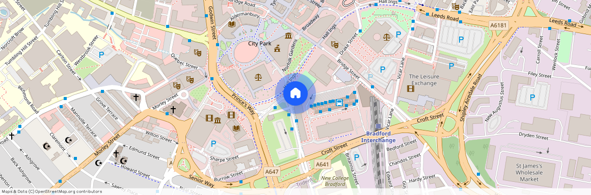 Hall Ings, Bradford, West Yorkshire, BD1